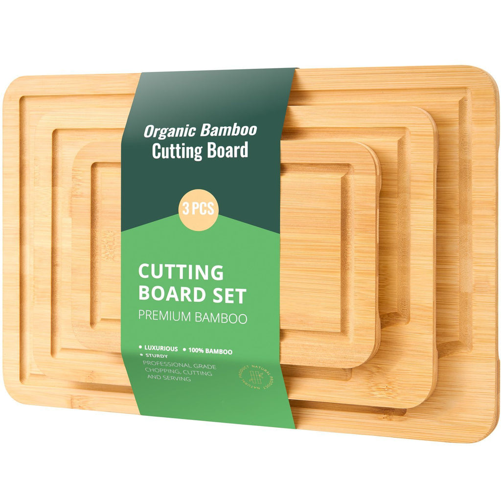 3-Piece Bamboo Cutting Board Set – product view 3 of 10