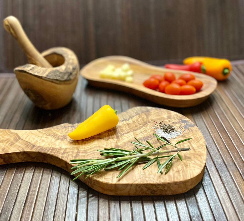 25-Piece Mediterranean Olive Wood Kitchen Set – product view 2 of 9