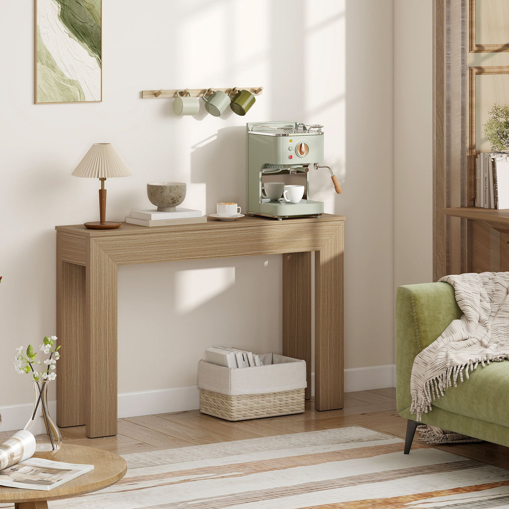 47-Inch Natural Wood Console Table – product view 7 of 7