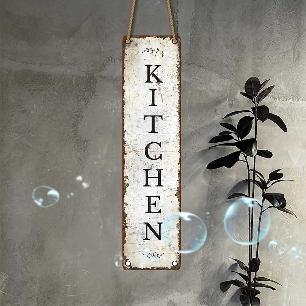 Vintage Farmhouse Wooden Hanging Sign – product view 5 of 6