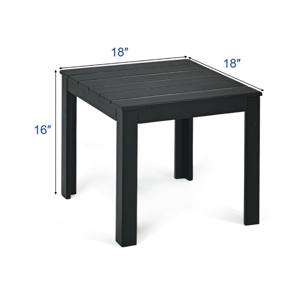 Square Acacia Patio Side Table – product view 15 of 20