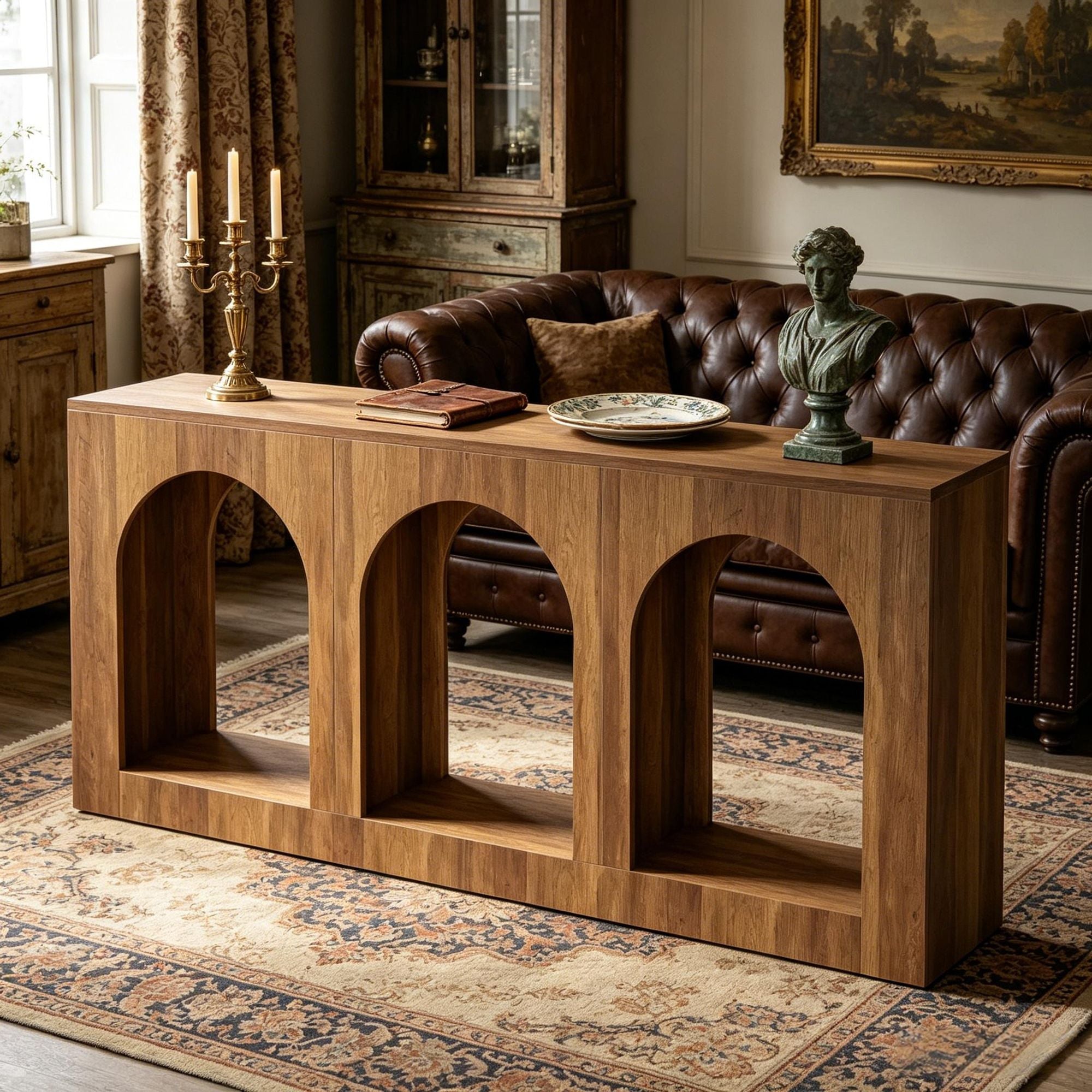 70.8-Inch Arched Console Table – product view 6 of 6