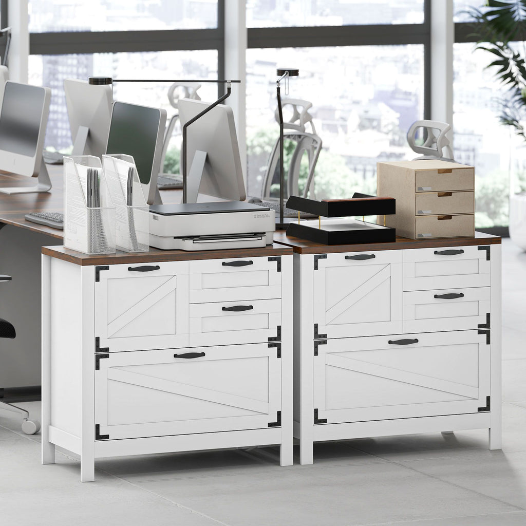 Farmhouse 4-Drawer Lateral File Cabinet – product view 8 of 11