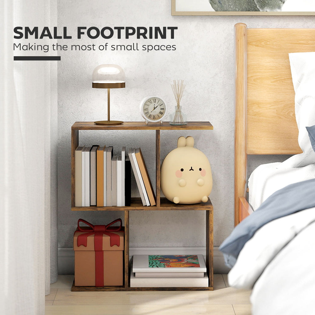 3-Tier S-Shaped Narrow End Table – product view 4 of 8