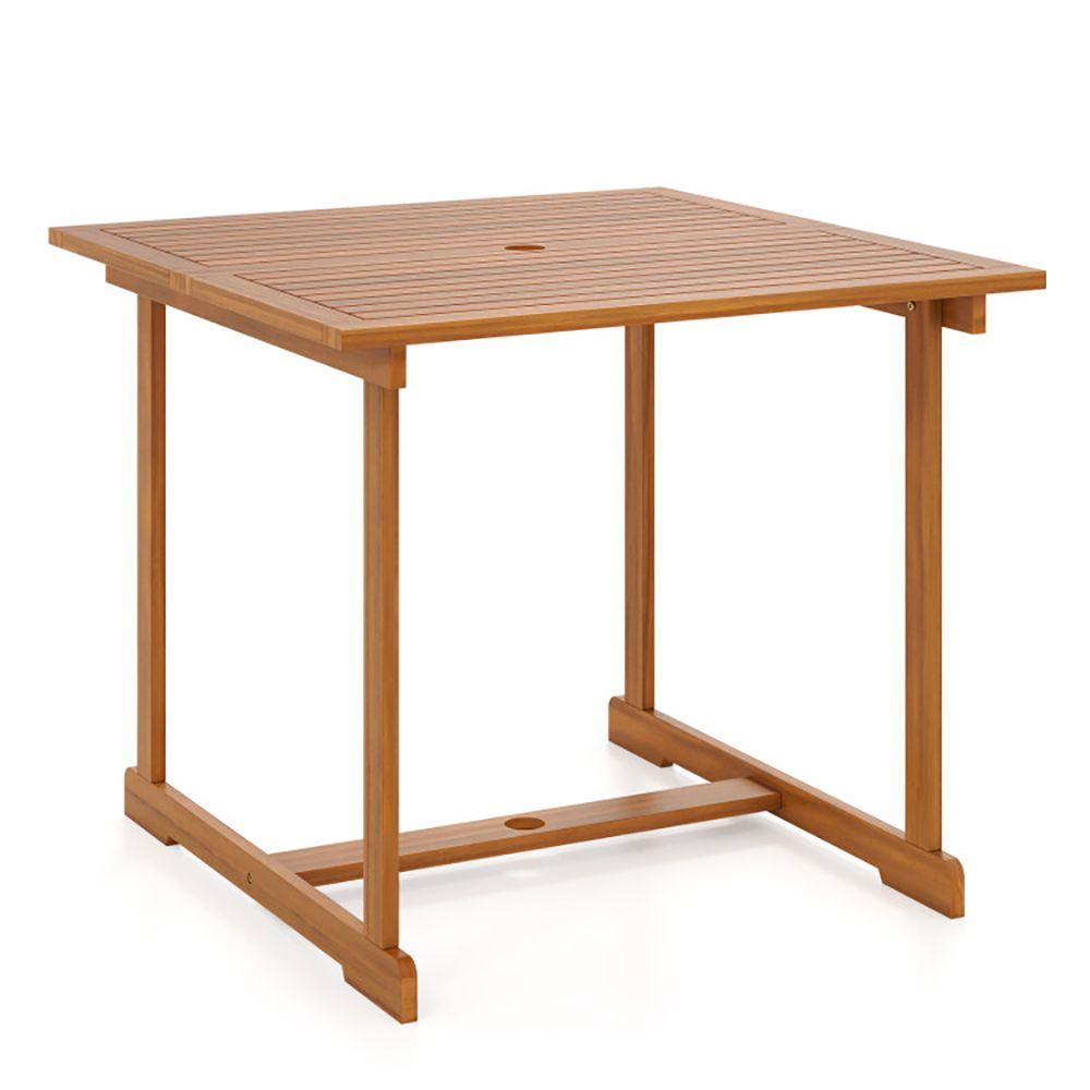 35.5-Inch Acacia Outdoor Dining Table – product view 2 of 7