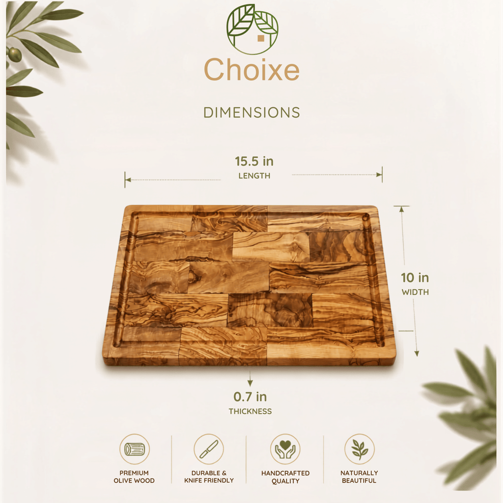 15.5-Inch Olive Wood Cutting Board – product view 3 of 7