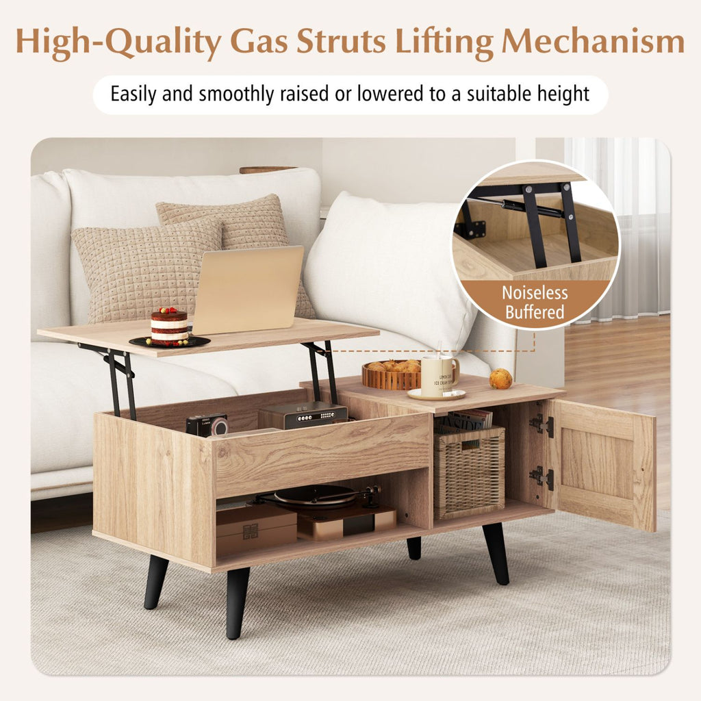 Lift-Top Coffee Table with Hidden Storage – product view 8 of 11