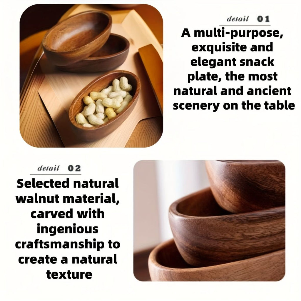 Set of 4 Japanese-Style Wooden Sushi Platters – product view 10 of 10
