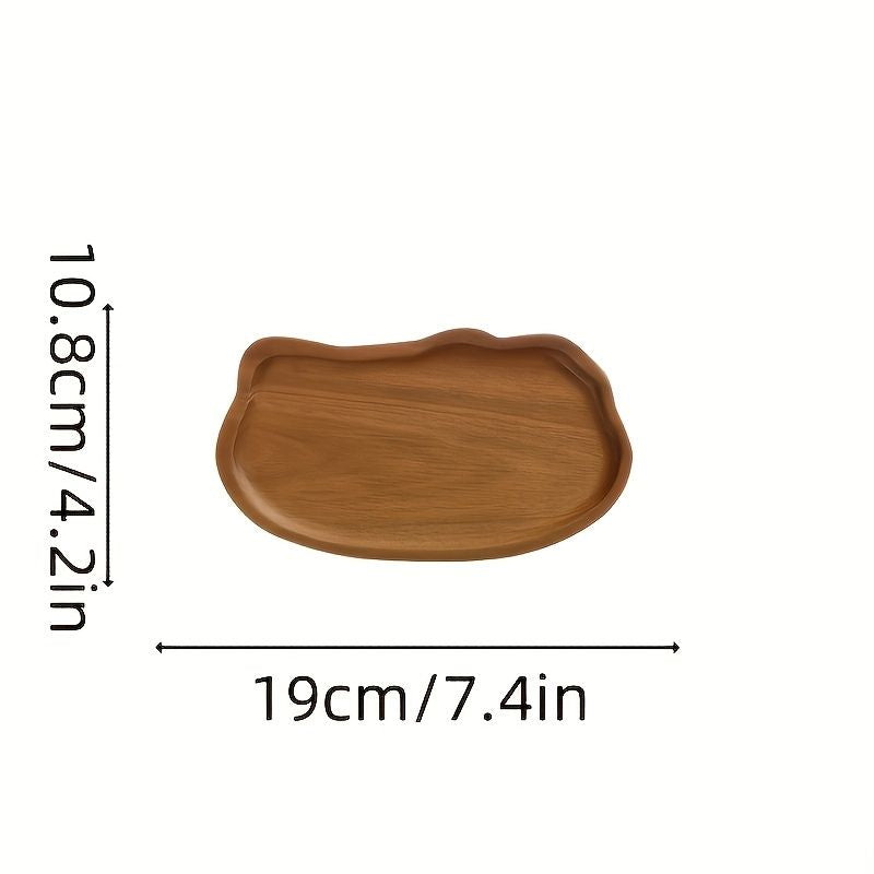 5-Piece Wooden Serving Tray Set – product view 8 of 8