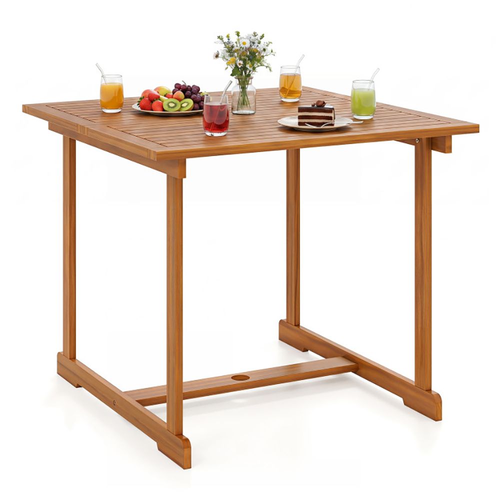 35.5-Inch Acacia Outdoor Dining Table – product view 3 of 7