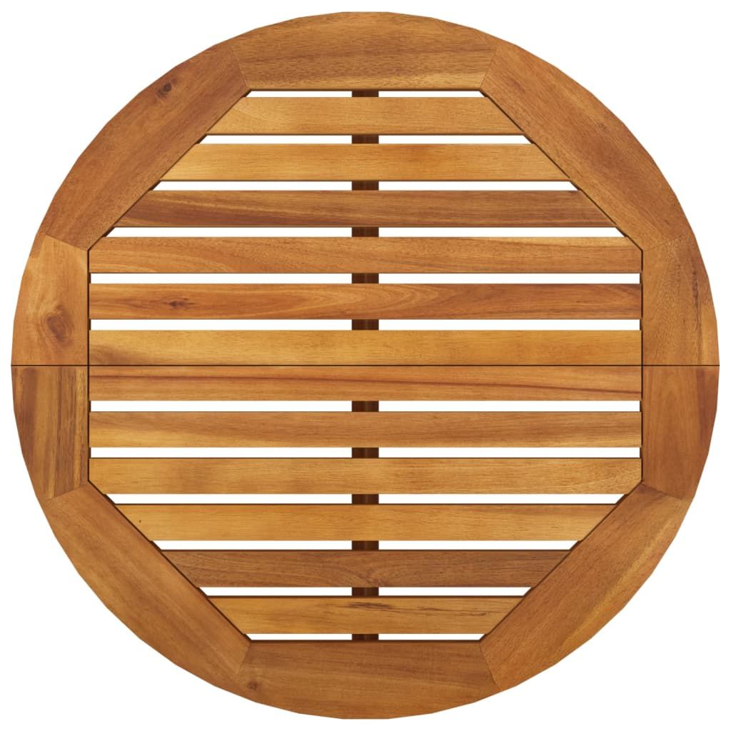 23.6-Inch Acacia Wood Patio Bar Table – product view 4 of 11