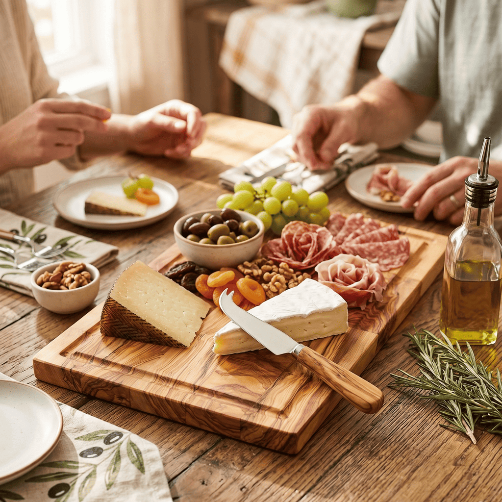 15.5-Inch Olive Wood Cutting Board – product view 6 of 7
