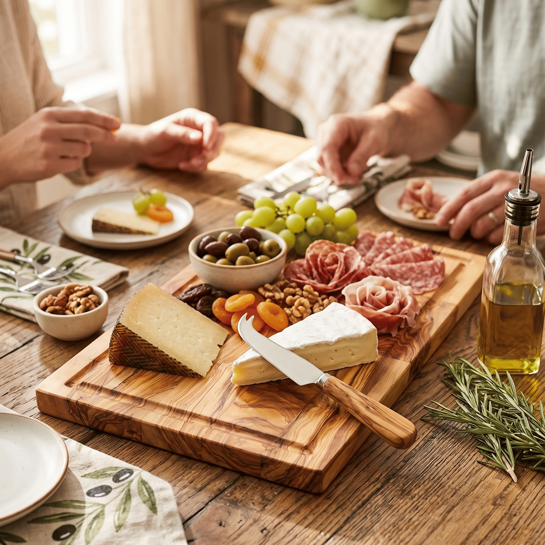 15.5-Inch Olive Wood Cutting Board – product view 6 of 7