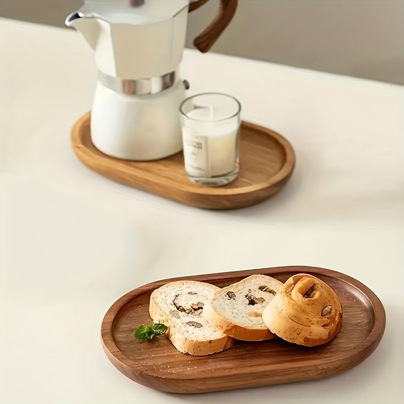 5-Piece Wooden Serving Tray Set – product view 5 of 8