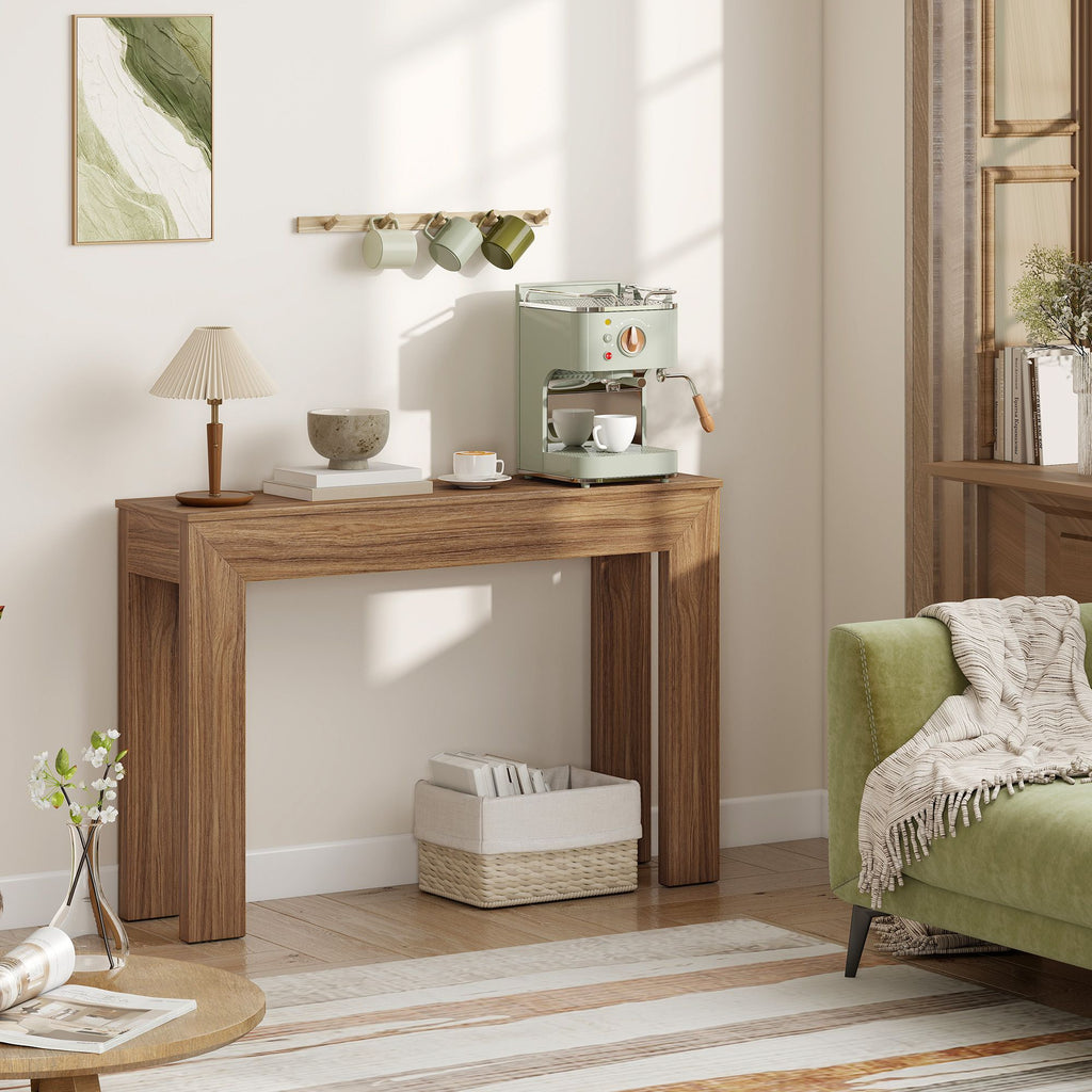 47-Inch Walnut Console Table – product view 7 of 7