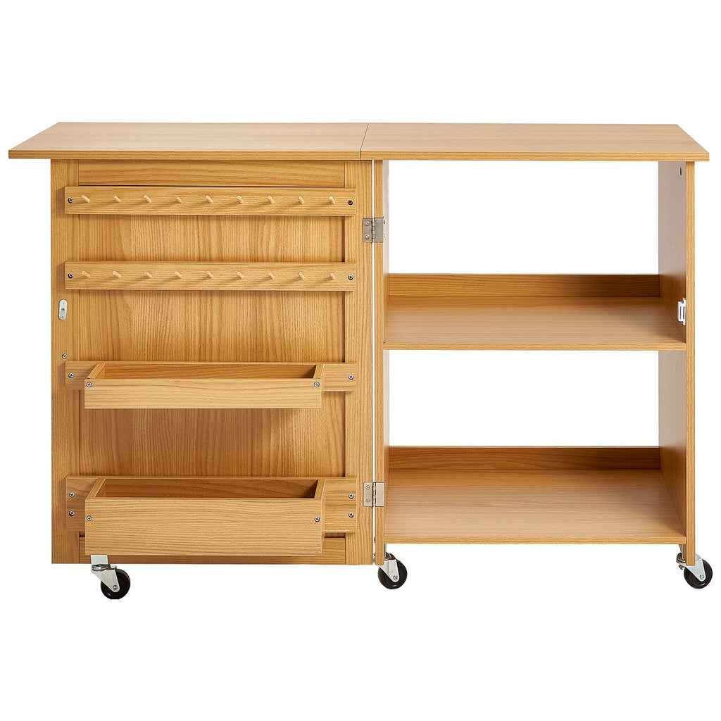 Folding Sewing Table with Storage – product view 11 of 12