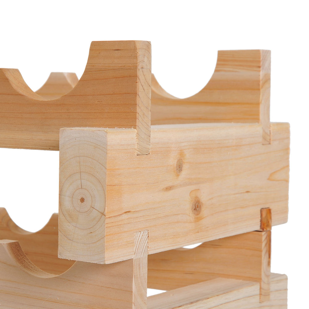 72-Bottle Pine Wood Wine Rack – product view 9 of 11