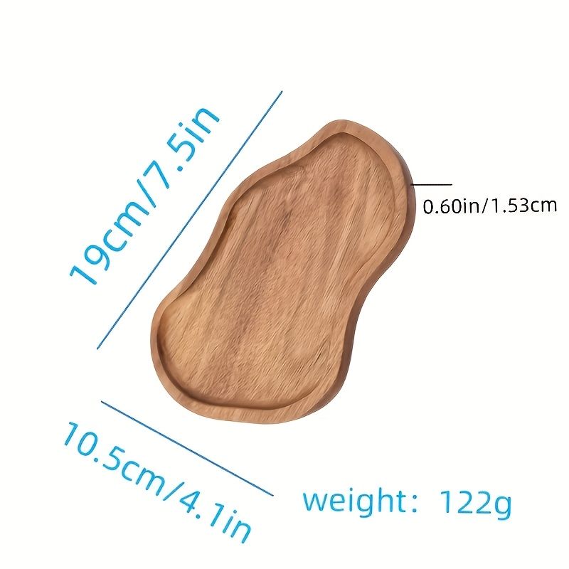5-Piece Wooden Serving Tray Set – product view 7 of 8