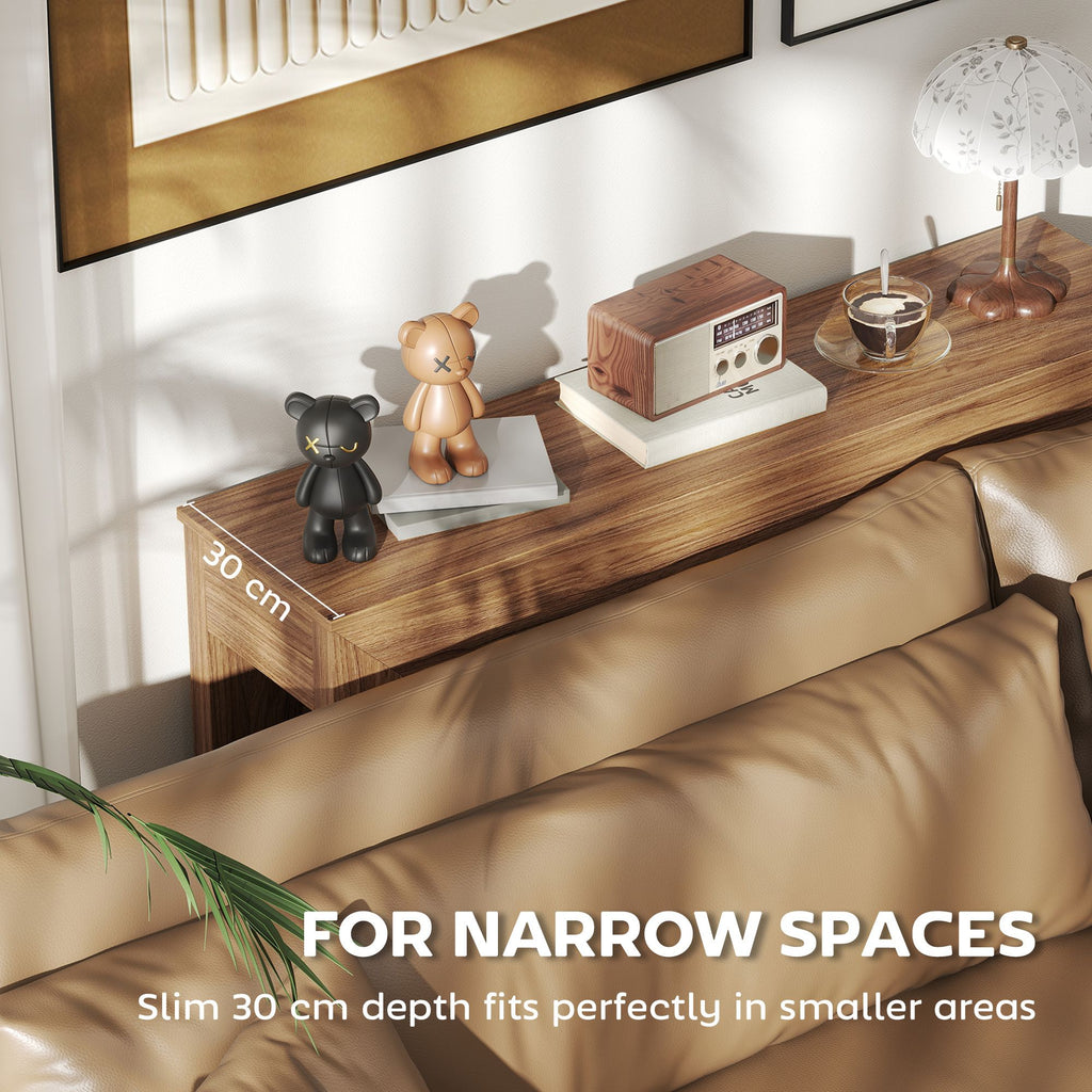 47-Inch Walnut Console Table – product view 3 of 7
