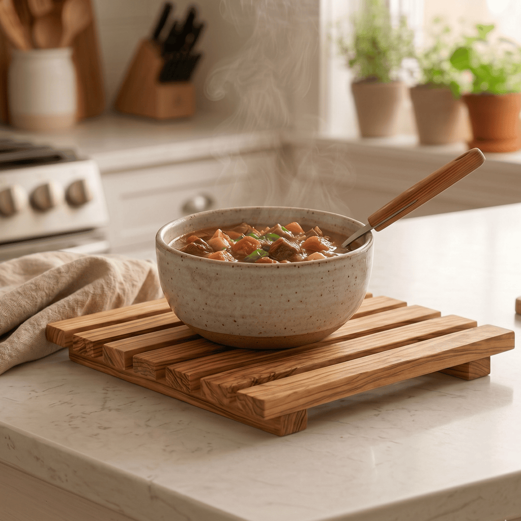 25-Piece Mediterranean Olive Wood Kitchen Set – product view 7 of 9
