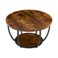 31.6-Inch 2-Tier Round Coffee Table – main product view