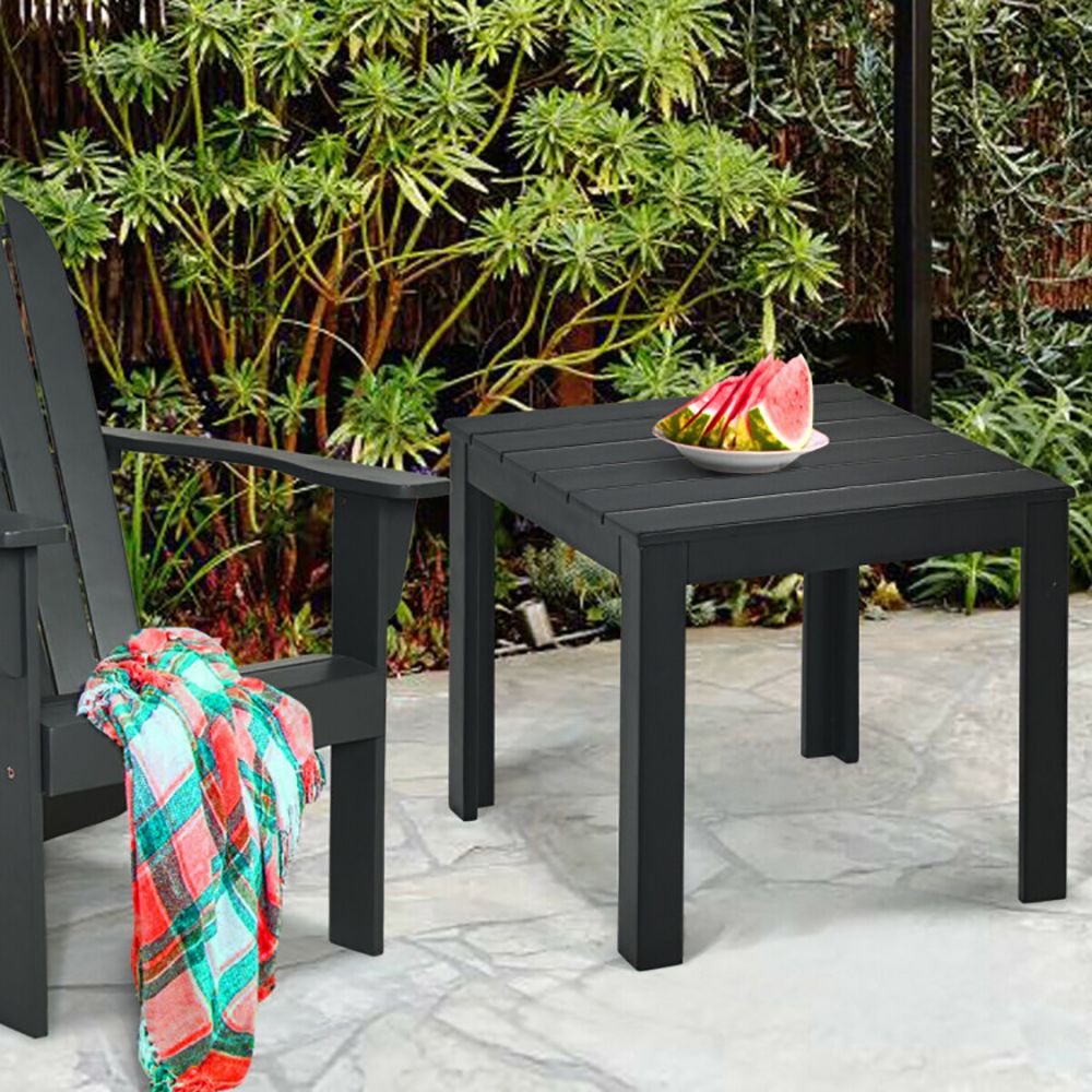 Square Acacia Patio Side Table – product view 16 of 20