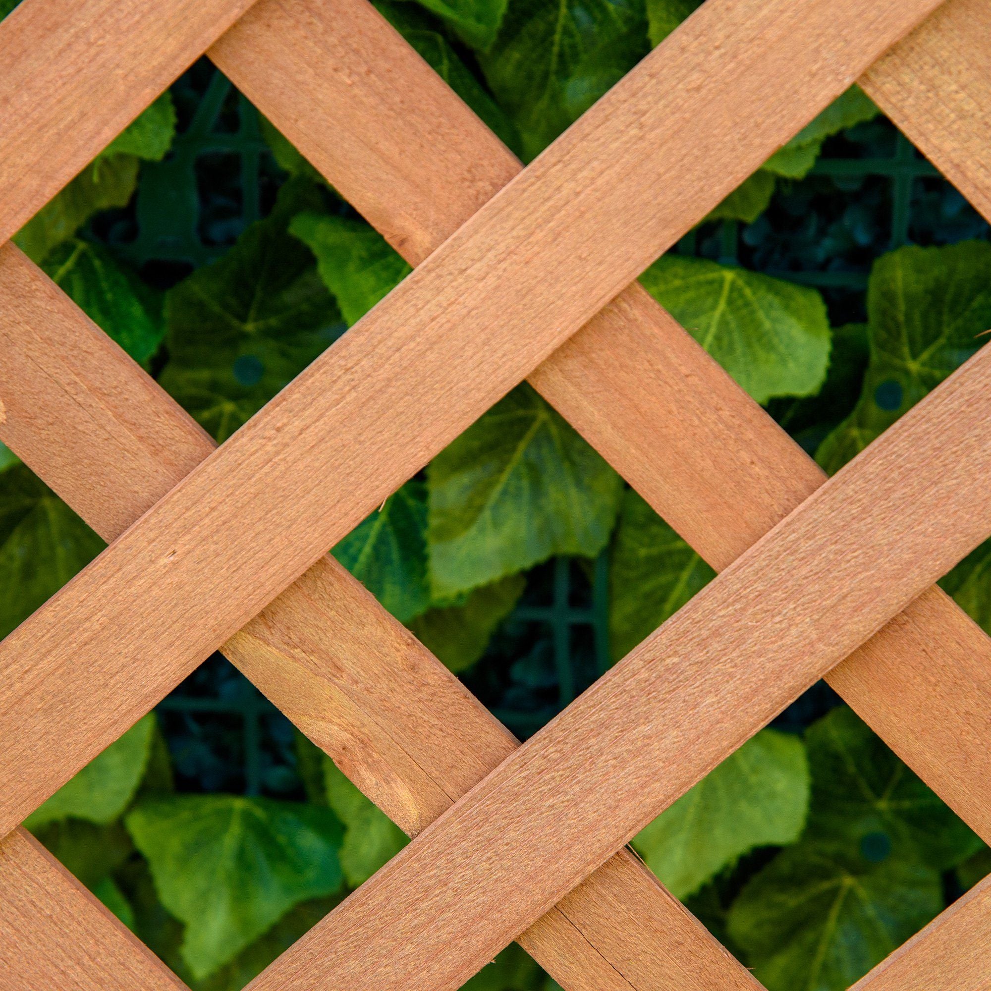 28" x 11" x 46" Raised Garden Bed, Wooden Planter Box w/ Trellis, Brown – product view 8 of 11