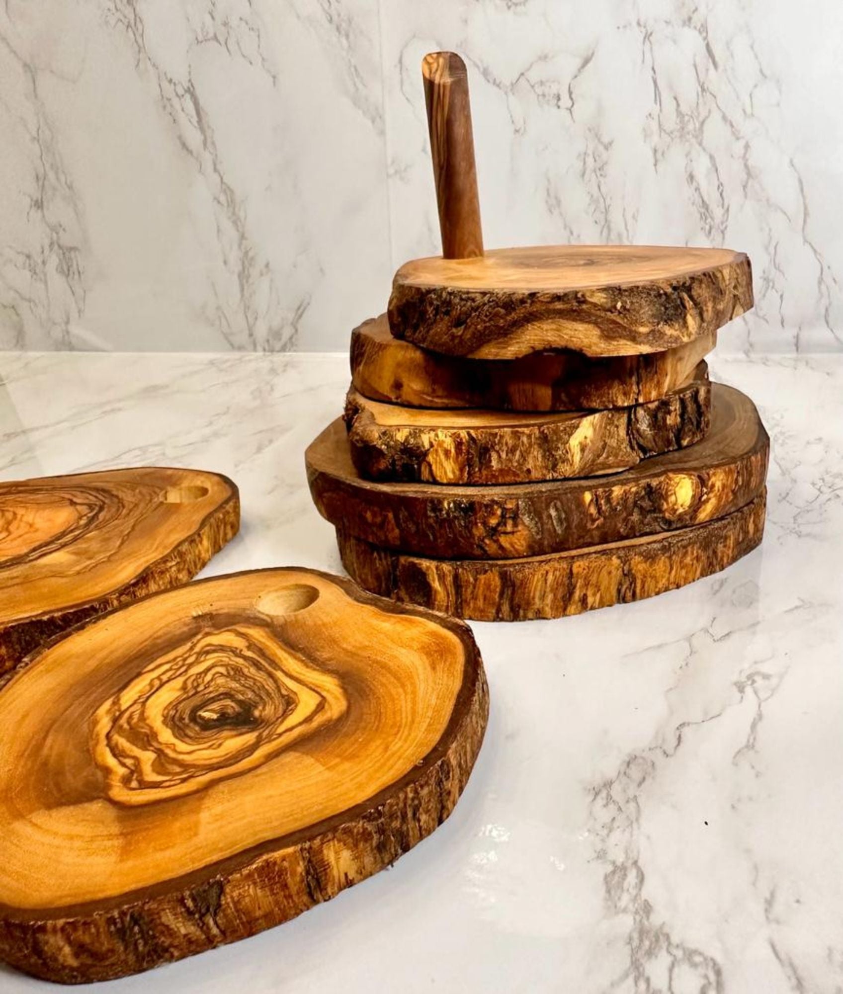 25-Piece Mediterranean Olive Wood Kitchen Set – product view 5 of 9