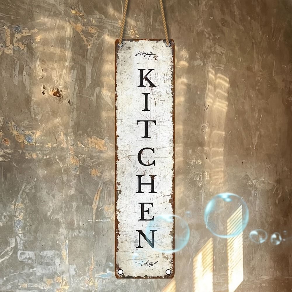 Vintage Farmhouse Wooden Hanging Sign – product view 4 of 6
